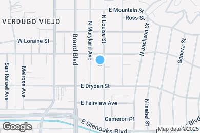 Map image of the property - 1137 N Louise St