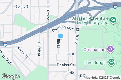 Map image of the property - 3439 S 15th St