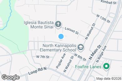 Map image of the property - 500 W 9th St