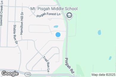 Map image of the property - 1415 Hidden Ridge Ln