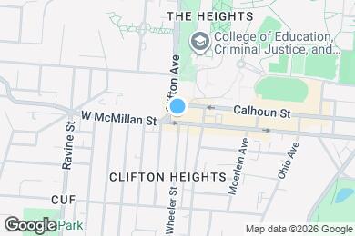 Map image of the property - 228 W McMillan St