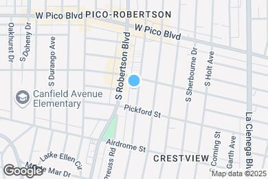 Map image of the property - 1519 S Wooster St