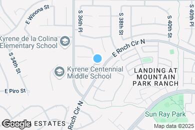 Map image of the property - 13817 S 36th Way
