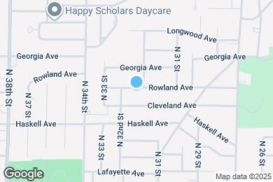 Map image of the property - 3205 Rowland Ave