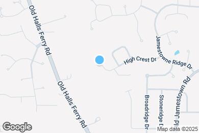 Map image of the property - 12828 High Crest St
