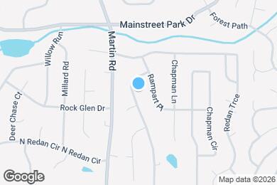 Map image of the property - 997 Redan Trail