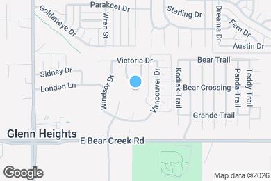 Map image of the property - 1536 Montreal Ln