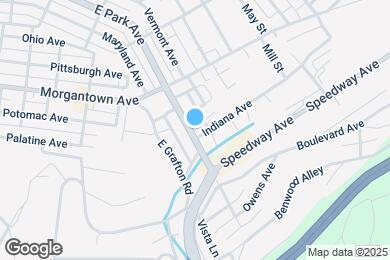 Map image of the property - 932 E Park Ave