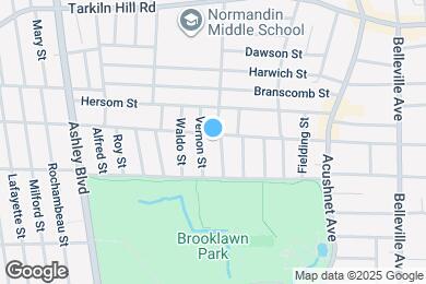 Map image of the property - 322 Wood St