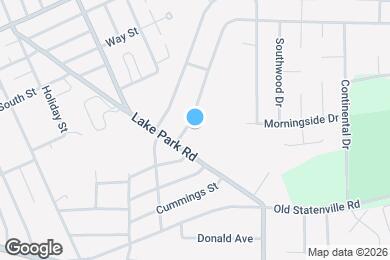 Map image of the property - 807 Bethune Dr