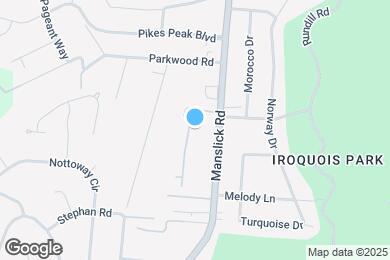 Map image of the property - The Kensington of Louisville