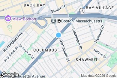 Map image of the property - 348 Columbus Ave