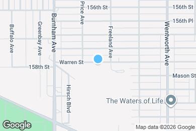 Map image of the property - 417 Warren St