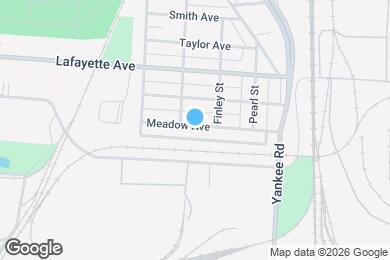 Map image of the property - 1608 Meadow Ave