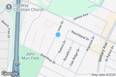 Map image of the property - 1407 Wiesner St