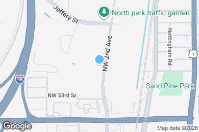 Map image of the property - 5501 NW 2nd Ave