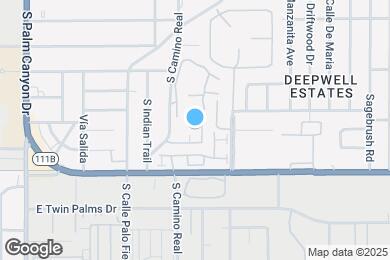 Map image of the property - 1552 S Camino Real