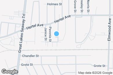 Map image of the property - 40 Saint Florian St