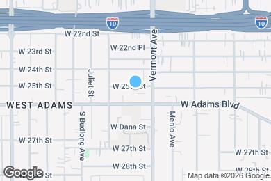 Map image of the property - 1430 W 25th St