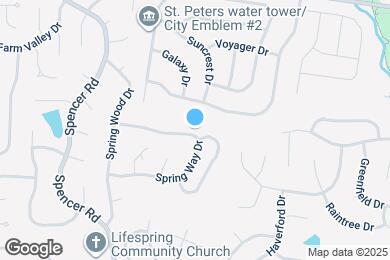 Map image of the property - 24 Spring Way Dr