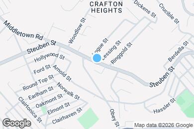 Map image of the property - 1395 Steuben St