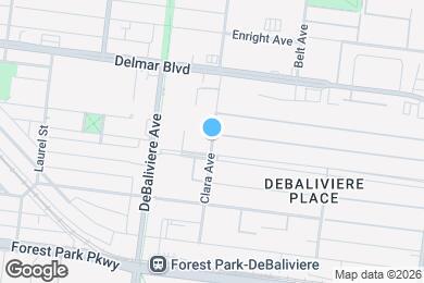 Map image of the property - 533 Clara Ave