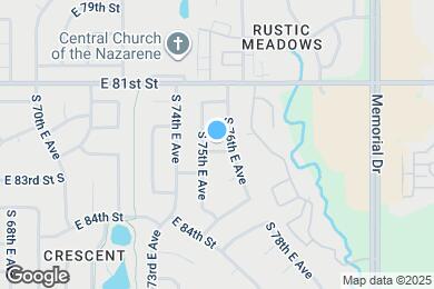 Map image of the property - 7511 E 82nd Pl