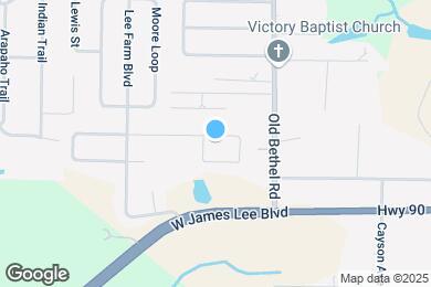 Map image of the property - 2173 Hagood Loop