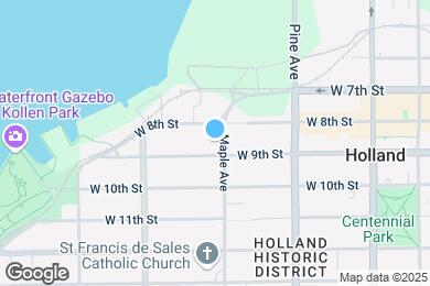 Map image of the property - 208 Maple Ave