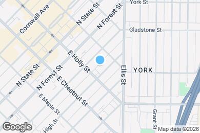 Map image of the property - 1313 High St