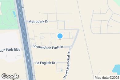Map image of the property - 414 S Centro Cir