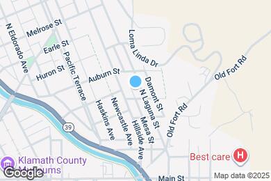 Map image of the property - 418 N Laguna St