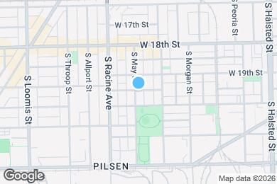 Map image of the property - 1925 S May St