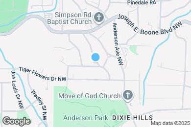 Map image of the property - 2007 Morehouse Dr NW