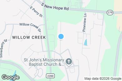 Map image of the property - 2126 2nd St