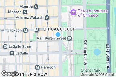 Map image of the property - 330 S Michigan Ave