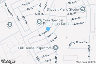 Map image of the property - 3163 Guadaloupe