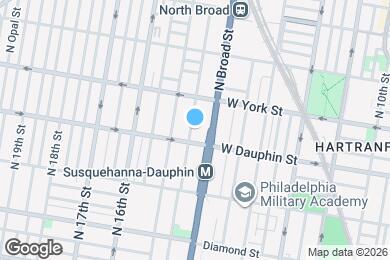 Map image of the property - 2313 N Carlisle St