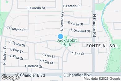 Map image of the property - 461 N Tower Ave