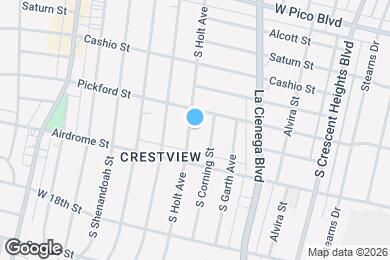 Map image of the property - 1620 S Holt Ave