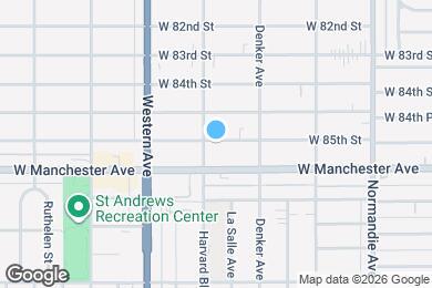 Map image of the property - 1650 W 85th St