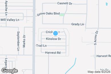 Map image of the property - 10405 Kinslow Dr