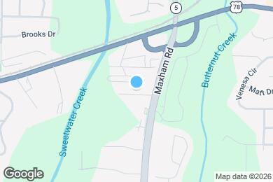 Map image of the property - 3023 Creekside Overlook Wy