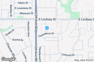 Map image of the property - 1307 Commerce Dr