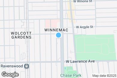 Map image of the property - 4882 N Ashland Ave