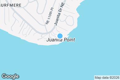 Map image of the property - 8319 NE Juanita Dr
