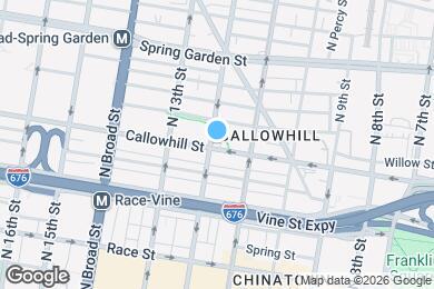 Map image of the property - 1131 Callowhill St