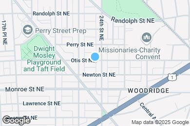 Map image of the property - 2231 Otis St NE
