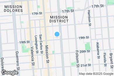 Map image of the property - 3330 19th St