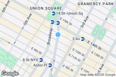 Map image of the property - 110 4th Ave